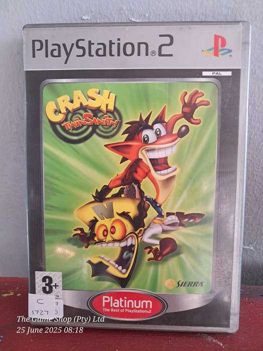 PS2 Crash : Twinsanity (Platinum) - CIB