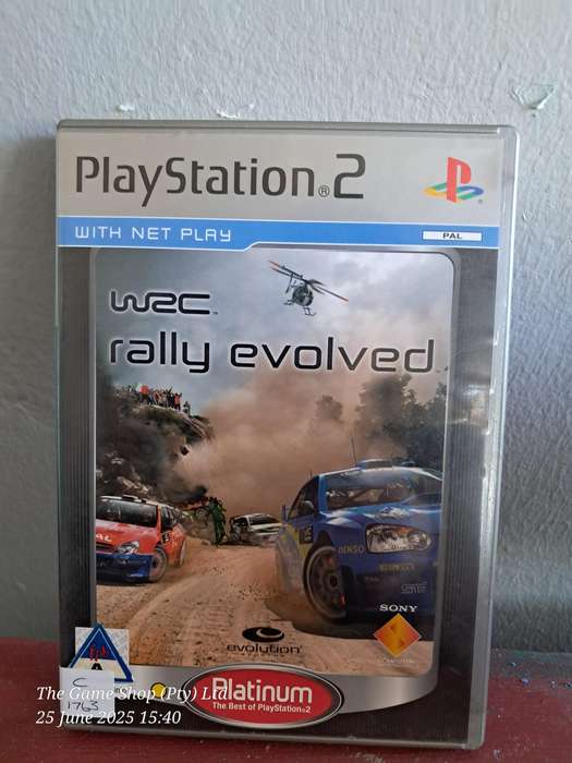 PS2 WRC RALLY EVOLVED (PLATINUM) CIB