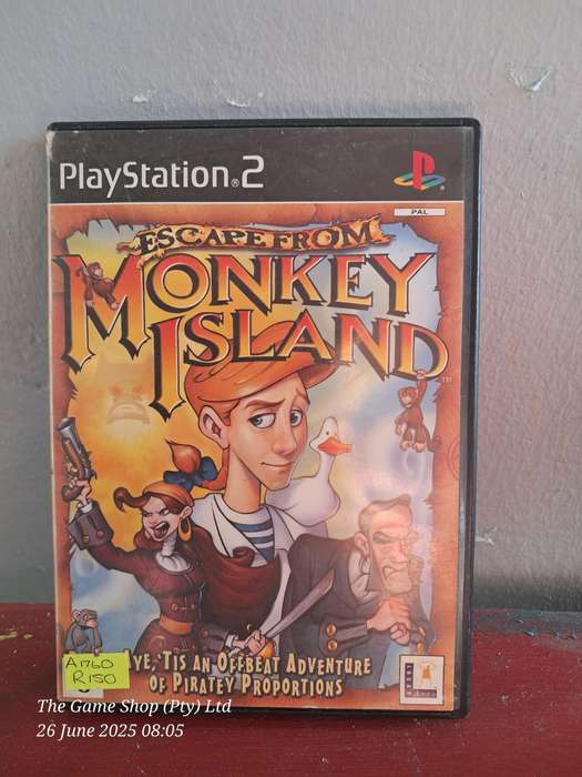 PS2 ESCAPE FROM MONKEY ISLAND - CIB