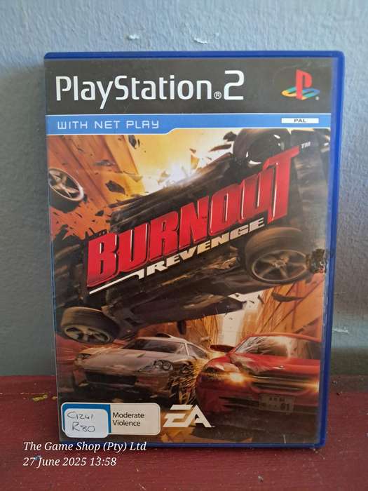 PS2 BURNOUT REVENGE - CIB