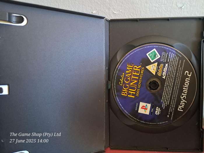 PS2 Cabela Big Game Hunter 2005 - No Manual