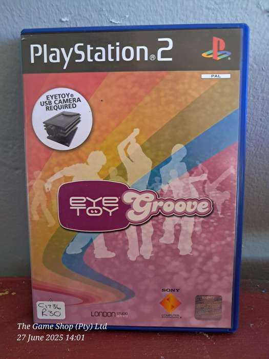 PS2 EYE TOY GROOVE - CIB