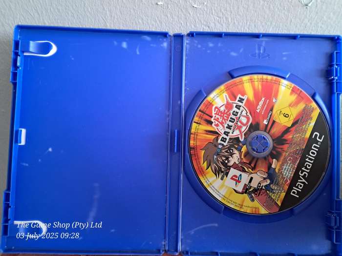 PS2 Bakugan Battle Brawlers - No Manual