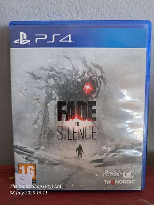 PS4 FADE TO SILENCE