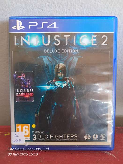 PS4 INJUSTICE 2 - DELUXE EDITION