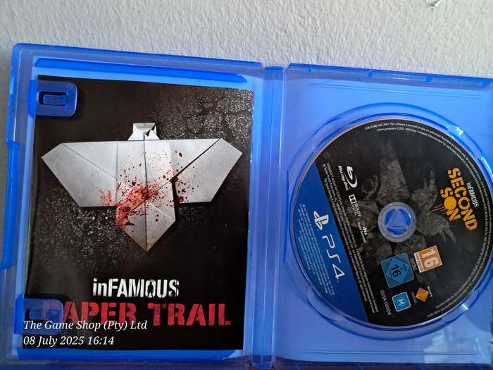 PS4 INFAMOUS SECOND SON