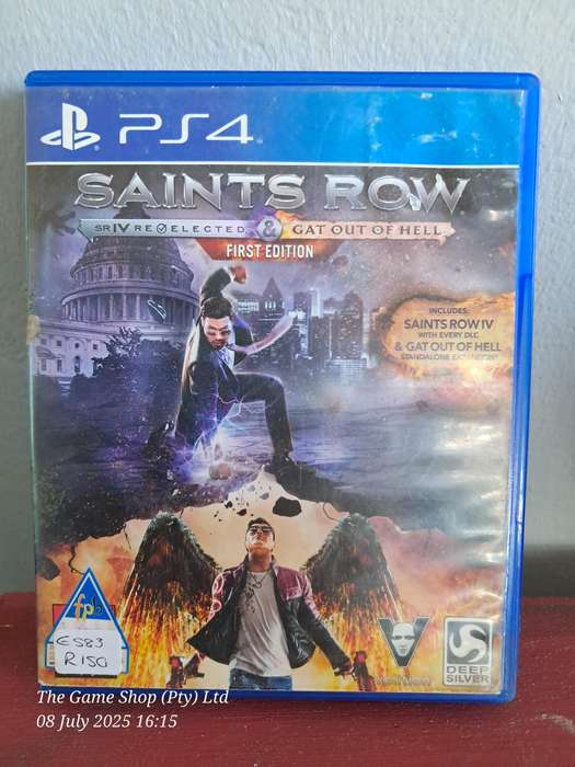 PS4 SAINTS ROW IV / GAT OUT OF HELL