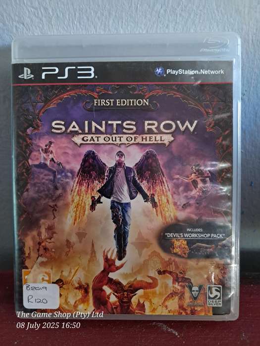 PS3 SAINTS ROW GAT OF HELL