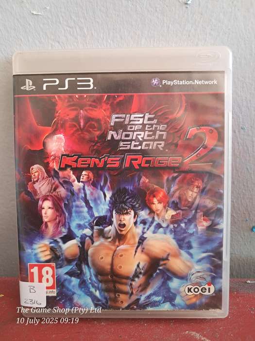 PS3 FIST OF THE NORTH STAR : KEN'S RAGE 2 - CIB