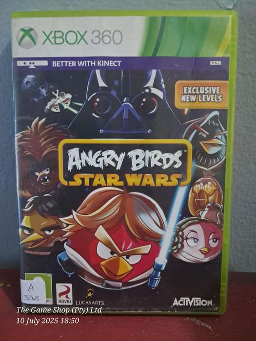 XBOX 360 ANGRY BIRDS STAR WARS - NO MANUAL