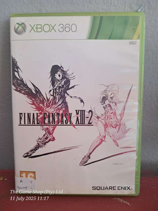 XBOX 360 FINAL FANTASY XIII-2 - NO MANUAL
