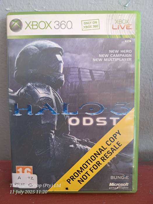 XBOX 360 HALO 3 ODST - CIB (PROMOTIONAL COPY)