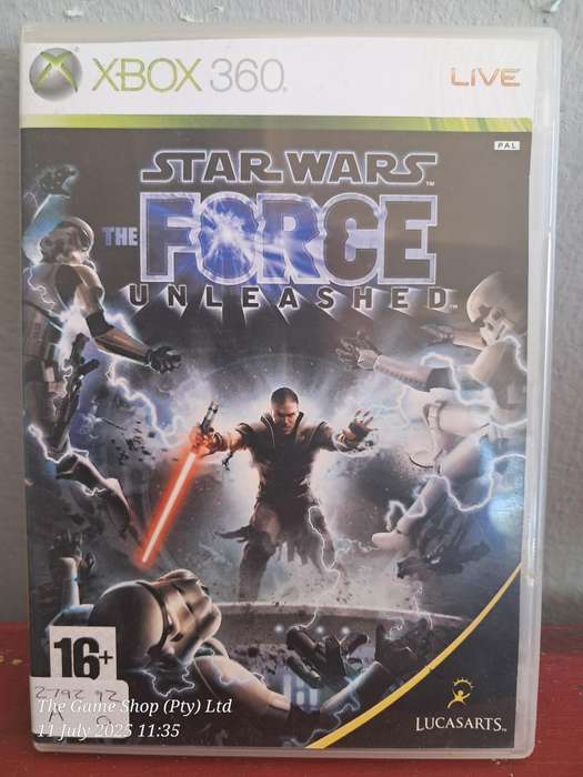 XBOX 360 STAR WARS : THE FORCE UNLEASHED - NO MANUAL