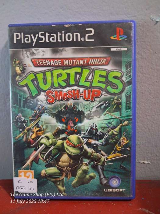 PS2 TEENAGE MUTANT NINJA TURTLES : SMASH UP - CIB