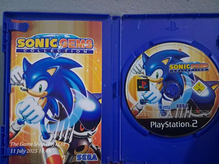 PS2 SONIC GEMS COLLECTION - CIB