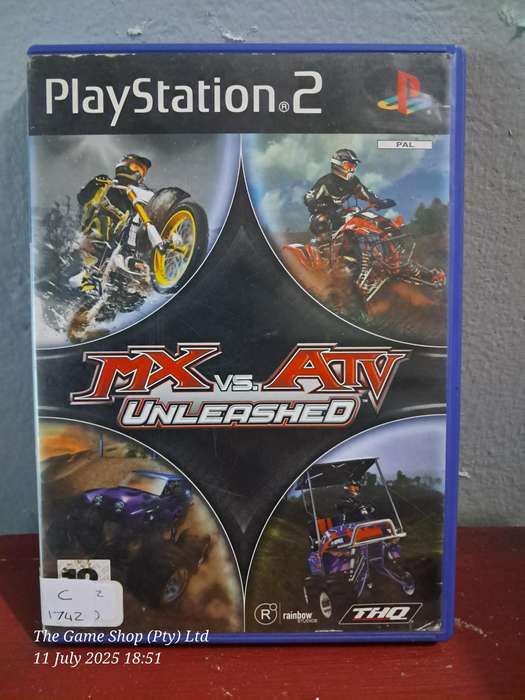 PS2 MX vs ATV UNLEASHED - CIB