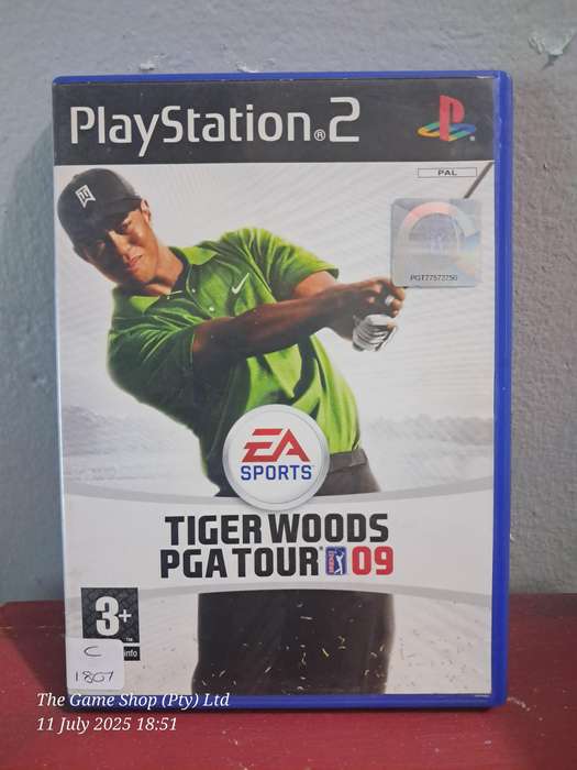 PS2 TIGER WOODS PGA TOUR 09 - CIB
