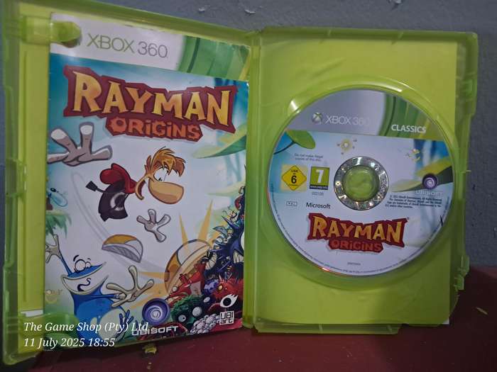XBOX 360 RAYMAN ORIGINS - CIB