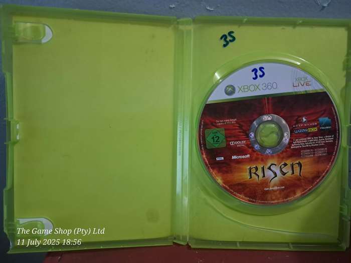 XBOX 360 RISEN - NO MANUAL