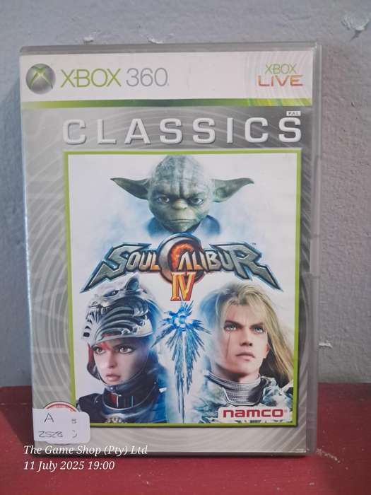 XBOX 360 SOUL CALIBER IV - NO MANUAL