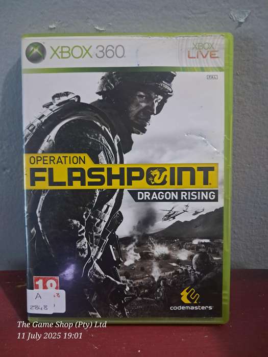 XBOX 360 OPERATION FLASHPOINT : DRAGON RISING - CIB