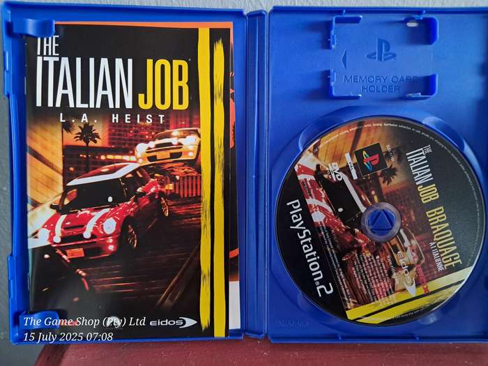 PS2 THE ITALIAN JOB : L.A HEIST - CIB