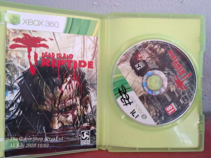 XBOX 360 DEAD ISLAND RIPTIDE - CIB