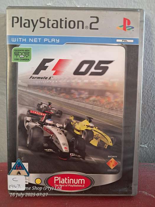 PS2 FORMULA ONE 05 (PLATINUM) - CIB
