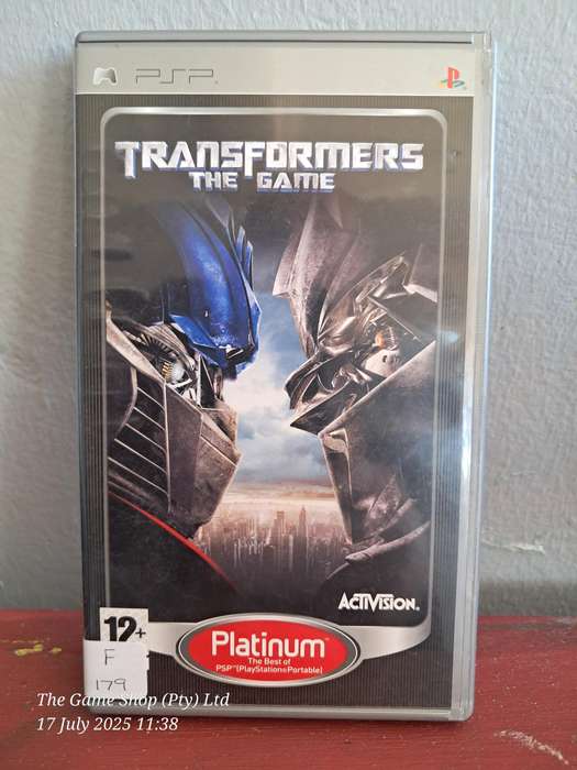 PSP TRANSFORMERS : THE GAME - CIB