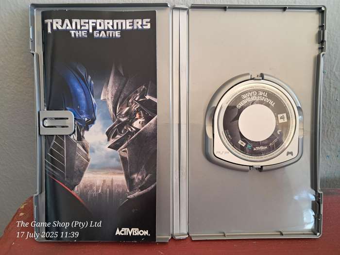 PSP TRANSFORMERS : THE GAME - CIB