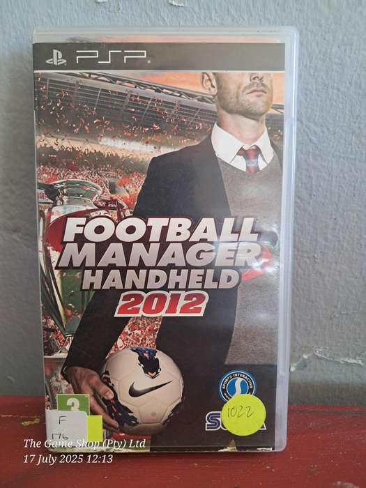 PSP FOOTBALL MANAGER HANDHELD 2012