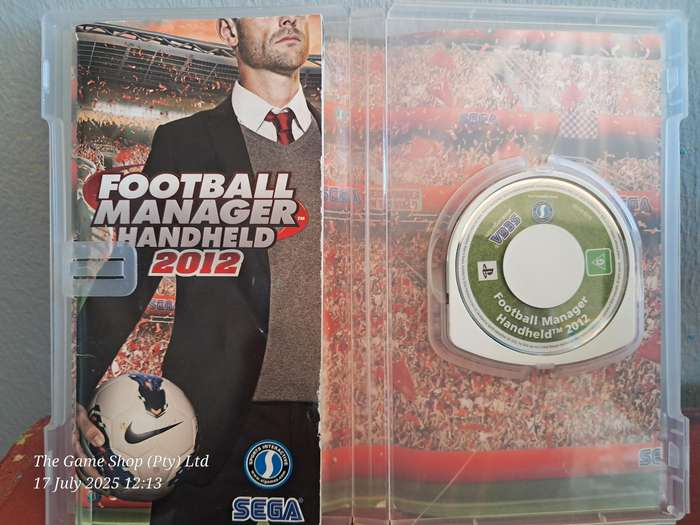 PSP FOOTBALL MANAGER HANDHELD 2012