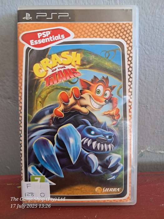 PSP CRASH OF THE TITANS - CIB