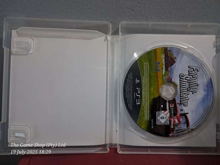 PS3 FARMING SIMULATOR - NO MANUAL