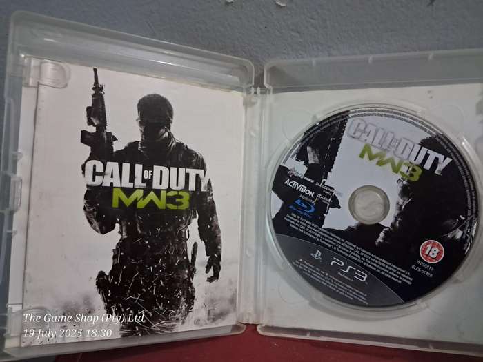 PS3 CALL OF DUTY : MODERN WARFARE 3 - CIB