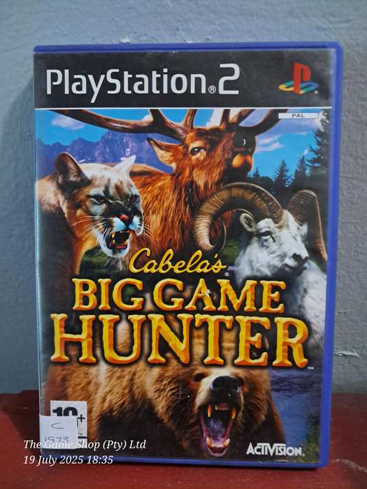 PS2 CABELA'S BIG GAME HUNTER 2008 - CIB
