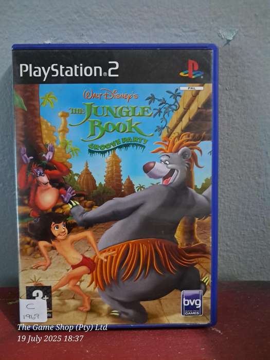PS2 JUNGLE BOOK : GROOVE PARTY - CIB