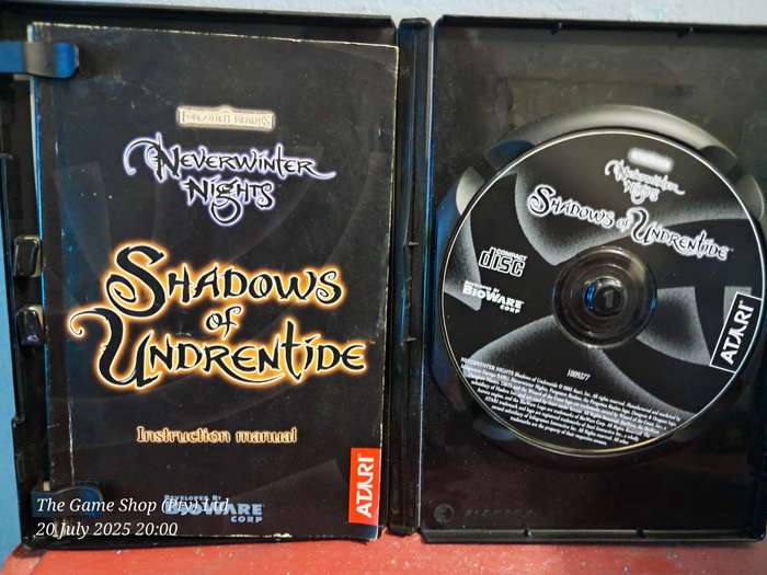 PC NEVERWINTER NIGHTS : HORDES OF THE UNDERDARK & SHADOWS OF THE UNDERTIDE EXP PACKS