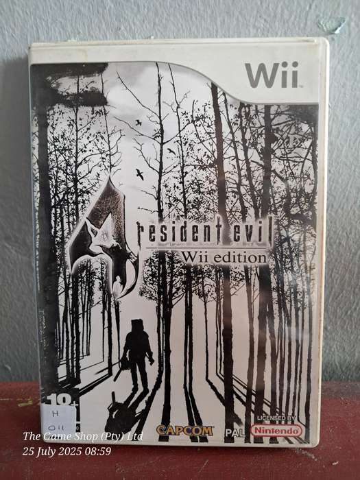 WII RESIDENT EVIL 4 - CIB