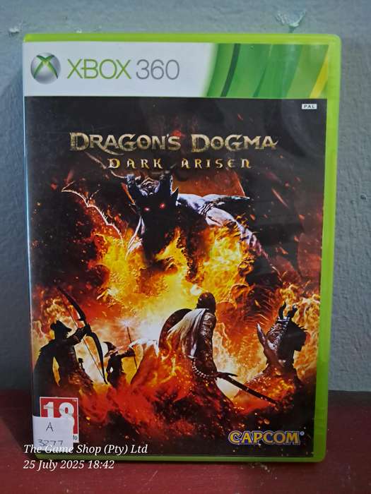 XBOX 360 DRAGON'S DOGMA : DARK ARISEN - NO MANUAL