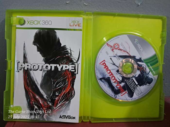 XBOX 360 PROTOTYPE - CIB
