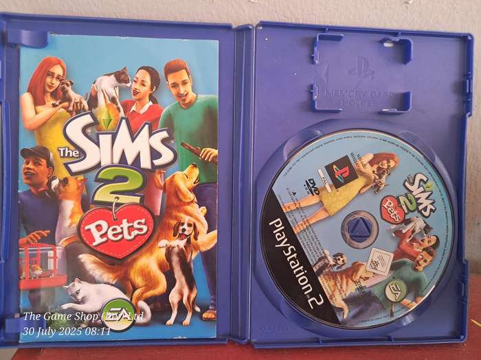 PS2 SIMS 2 : PETS - CIB