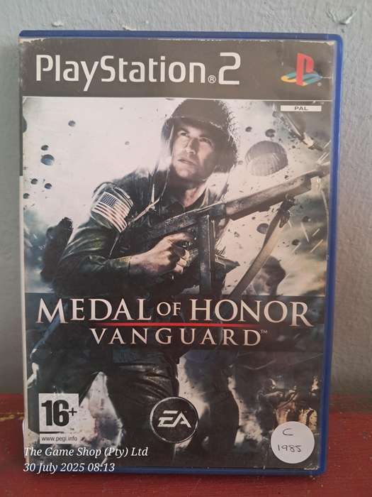 PS2 Medal of honor : Vanguard - NO MANUAL