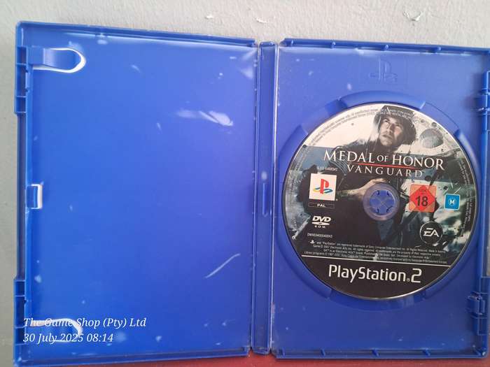 PS2 Medal of honor : Vanguard - NO MANUAL
