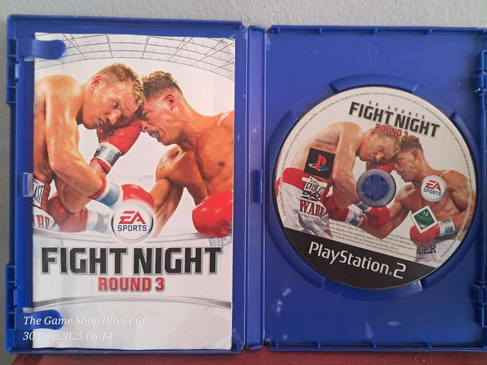 PS2 FIGHT NIGHT ROUND 3 - CIB
