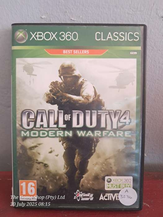 XBOX 360 CALL OF DUTY 4 : MODERN WARFARE 1 - CIB
