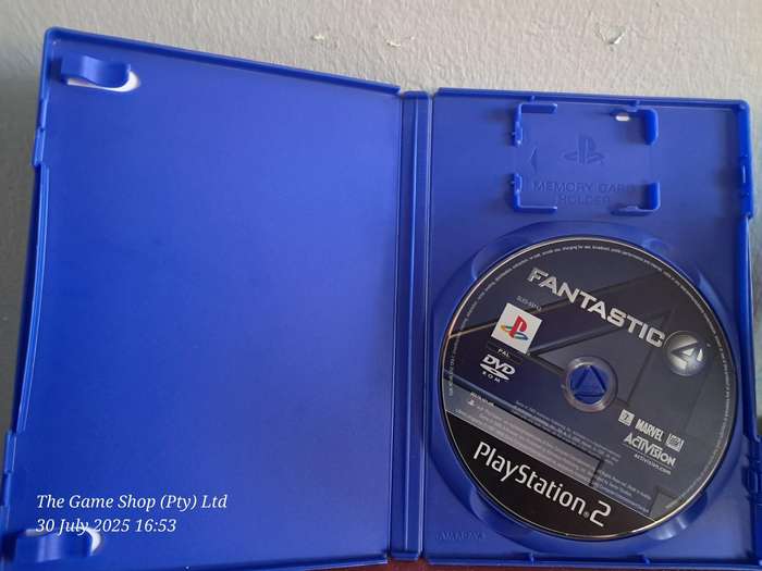 PS2 FANTASTIC 4 - NO MANUAL