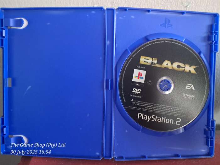 Ps2 Black - No Manual