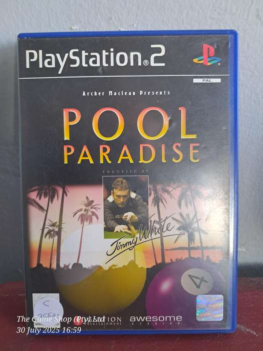 PS2 POOL PARADISE - CIB