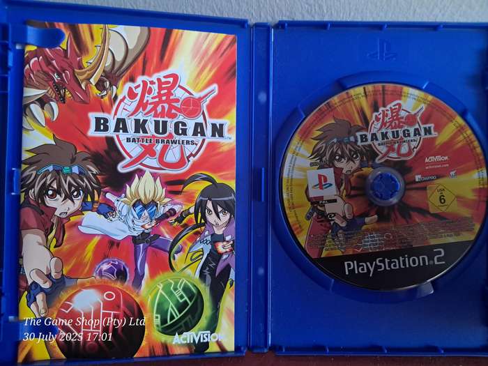 PS2 BAKUGAN BATTLE BRAWLERS - CIB